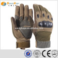 Guantes militares del ejército caliente de la venta de Sunnyhope, guantes tatical del ejército completo de los dedos, guantes de la seguridad